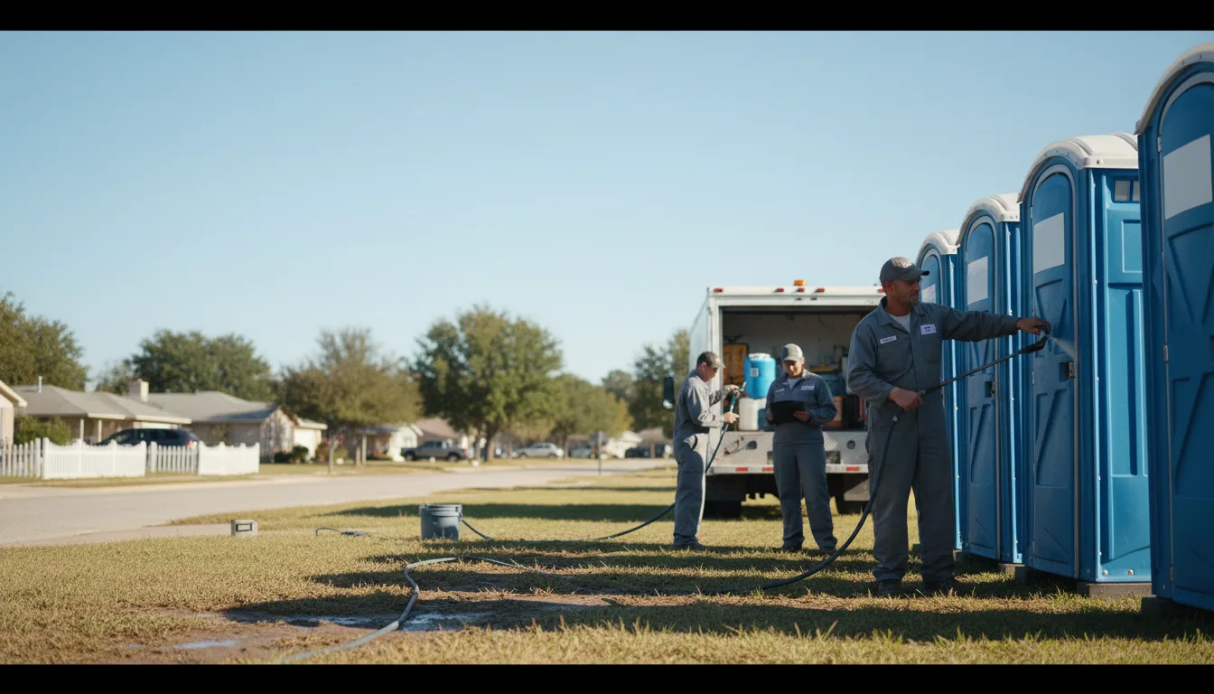 Long-Term Portable Toilet Rental in Gordon, AL near me